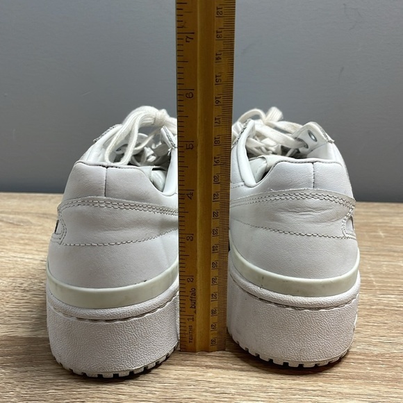 Adidas Forum Bold Sneakers Triple White Basketball 80’s Retro Athletic Size 8.5 - Picture 11 of 12